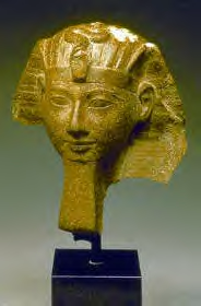 Kopf einer Hatschepsut- Statue